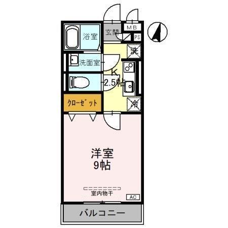 グランドソレーユＢＡＢＡ　Ⅲ（106） 間取り図画像