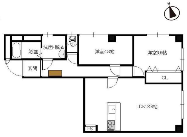  間取り図写真
