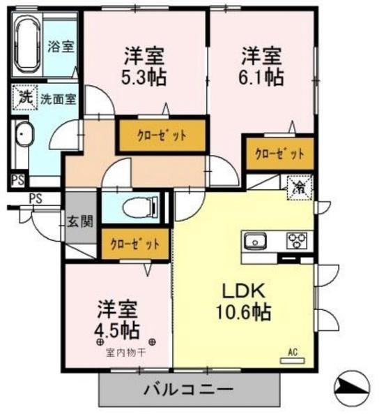  間取り図写真