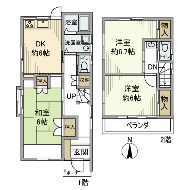  間取り図写真