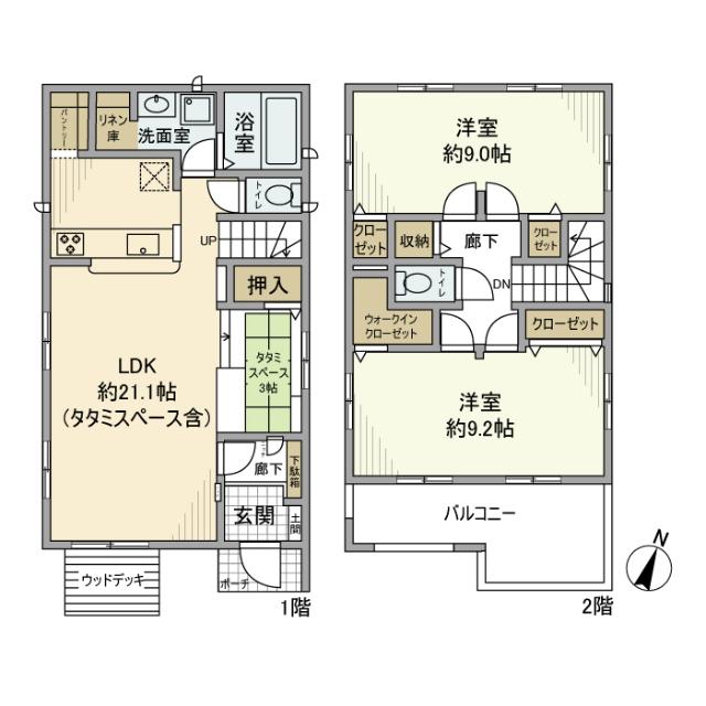  間取り図写真