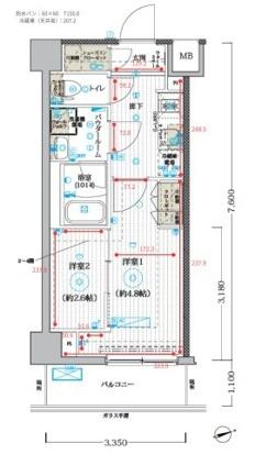  間取り図写真