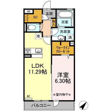  間取り図写真