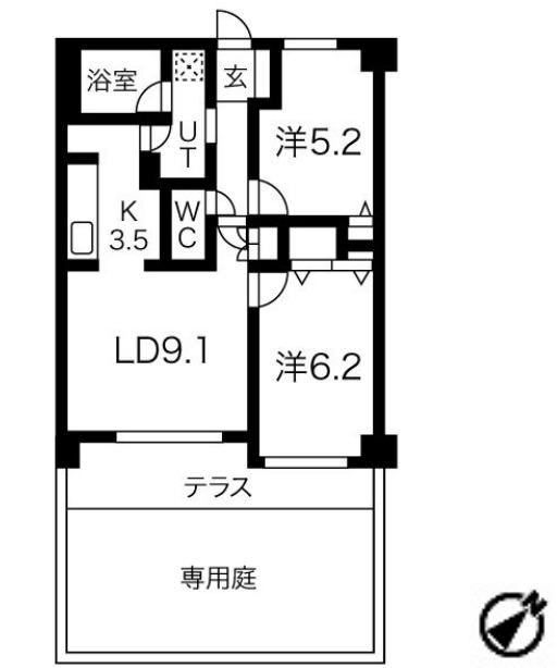  間取り図写真