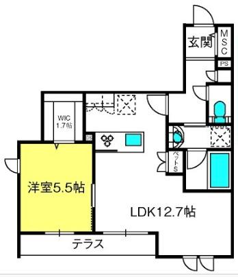  間取り図写真