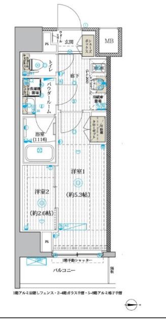  間取り図写真
