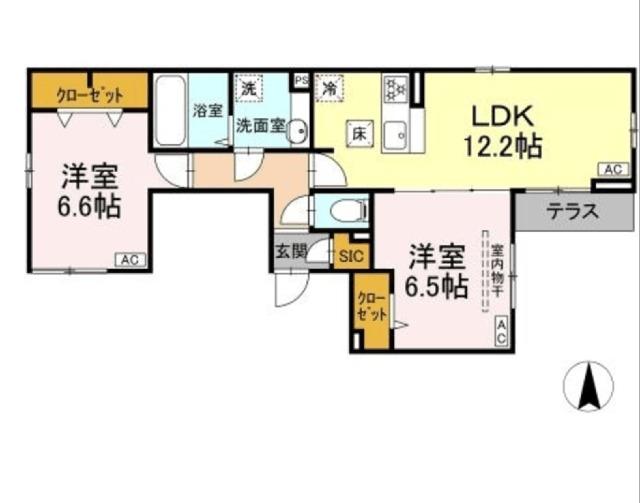  間取り図写真