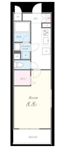 バウハウス（205） 間取り図画像