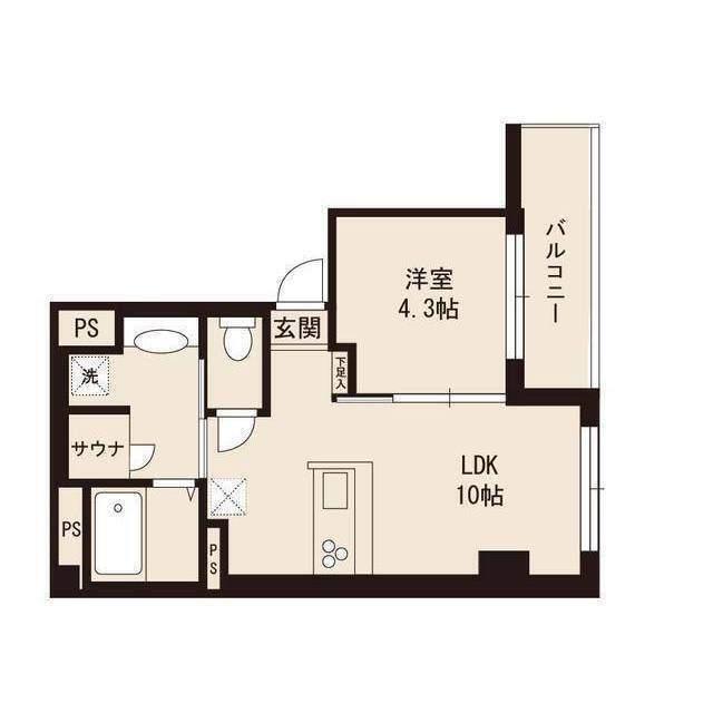 b'CASA金町EAST 間取り図画像