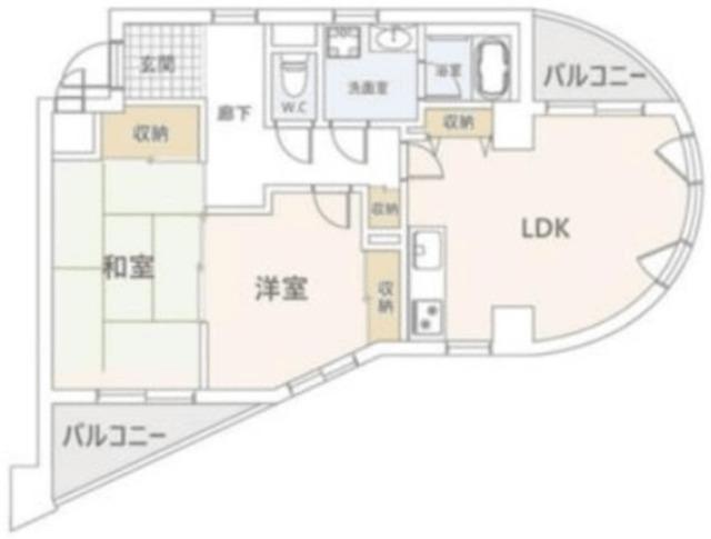 ラレーブ金町 間取り図画像