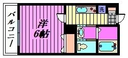 Mark Duo三郷中央 I（303） 間取り図画像