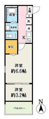 Grandir三郷（205） 間取り図画像