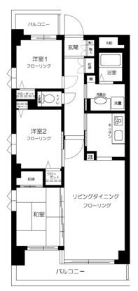 ドエル住吉 間取り図画像