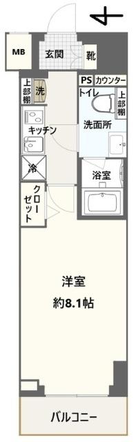 AZESTお花茶屋V 間取り図画像