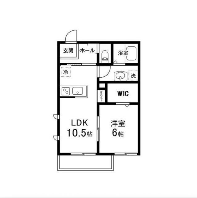 Moderno（201） 間取り図画像