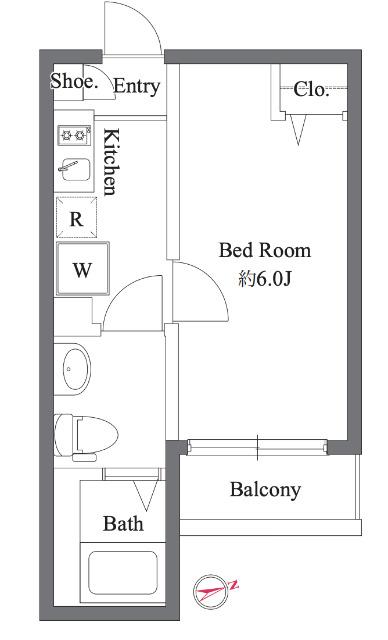 ルーガルフェリス三郷 間取り図画像