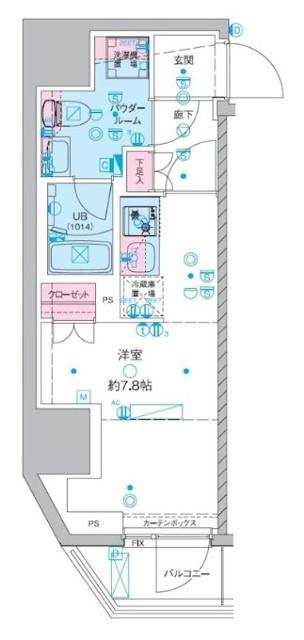 ジェノヴィア三郷駅前 間取り図画像