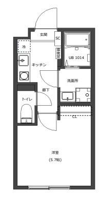 Ｌｏｔｓｏ亀有 間取り図画像