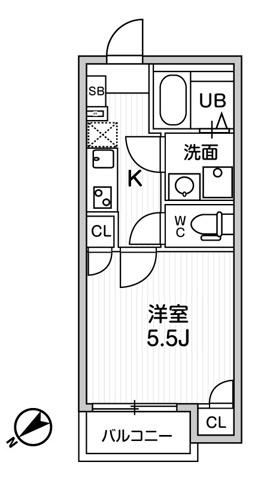 T’s Cuoreお花茶屋 間取り図画像