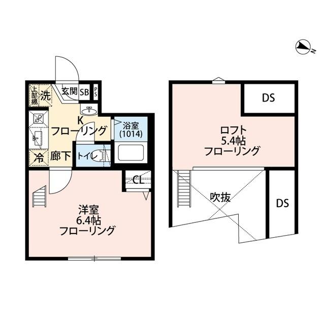 エクセラン高砂 間取り図画像