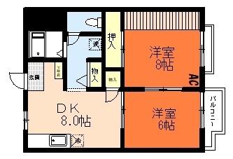 ドエル立石 間取り図画像