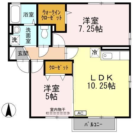 ルミエール（205） 間取り図画像