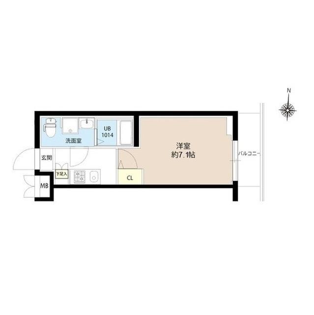 エスタート亀有（102） 間取り図画像
