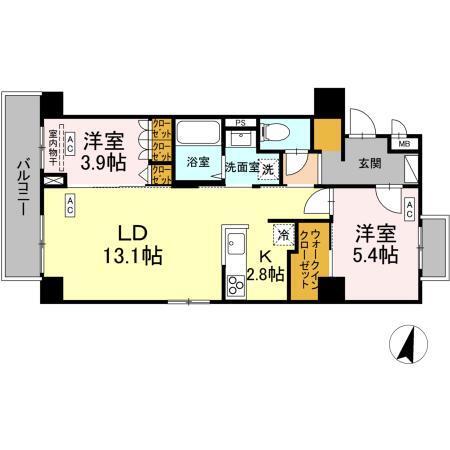 ロイジェント西新井（0105） 間取り図画像