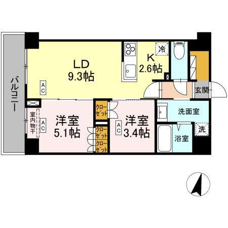ロイジェント西新井（0103） 間取り図画像