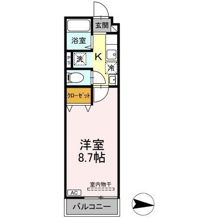 アインス水元（203） 間取り図画像