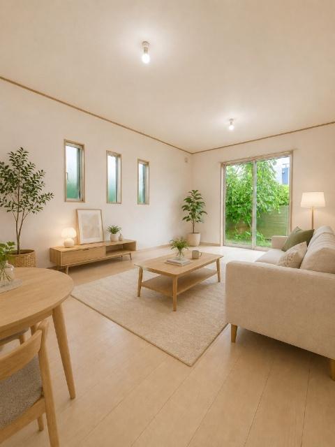 三郷市鷹野中古戸建 リビング