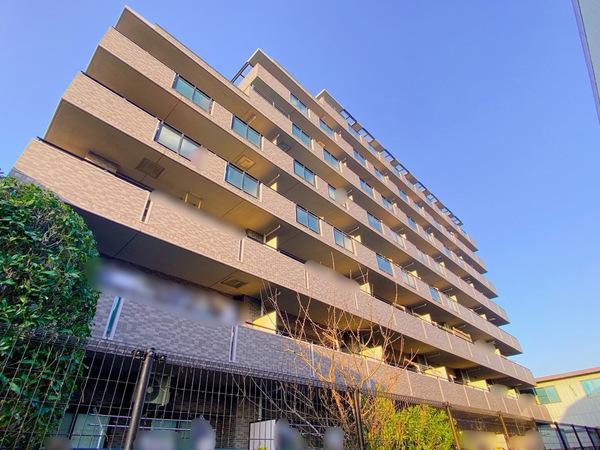 バルコニー側外観（2022年3月）撮影