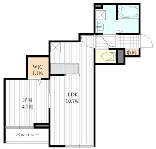 クリザンテーム（305） 間取り図画像