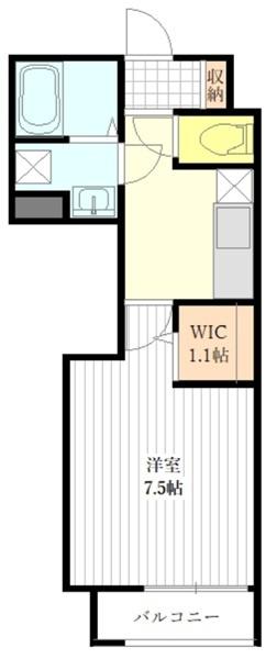 クリザンテーム（303） 間取り図画像