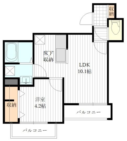クリザンテーム（104） 間取り図画像