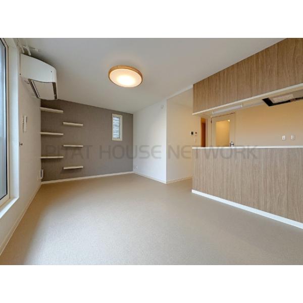 キャットウォーク付きで猫ちゃんとの暮らし