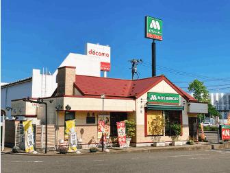 モスバーガー仙台西多賀店：1295m