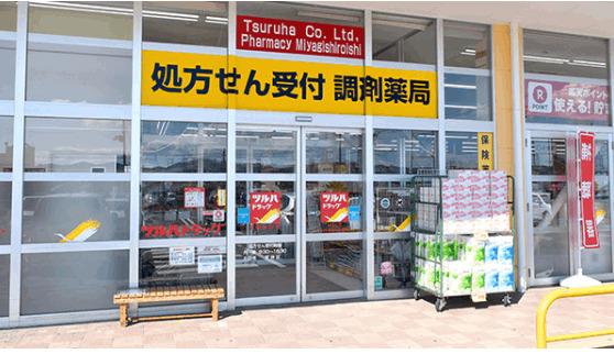 調剤薬局ツルハドラッグ宮城白石店：1304m