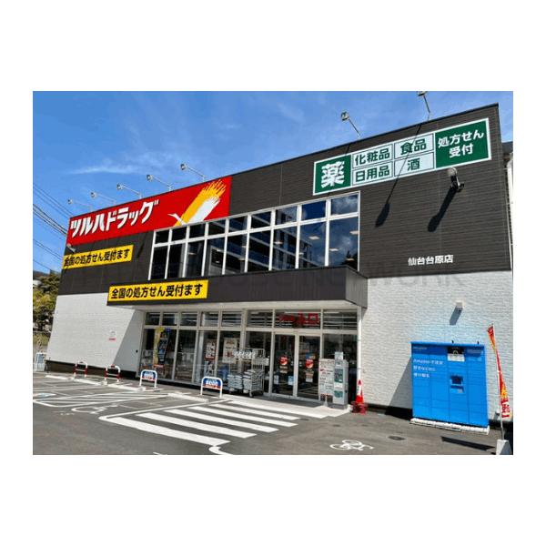 ツルハドラッグ仙台台原店:966m