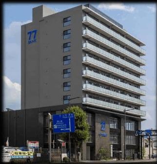 七十七銀行荒町支店：825m