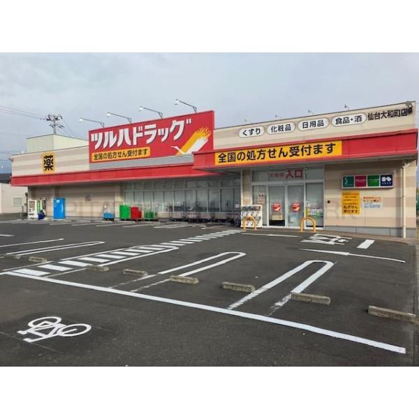ツルハドラッグ仙台大和町店:343m