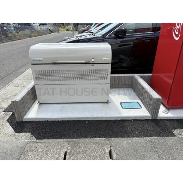 敷地内ゴミ置場でゴミ出し楽々!