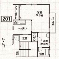  間取り図写真
