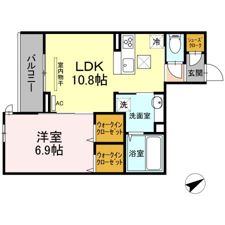 ERDE 城北（エルデ）（105） 間取り図画像