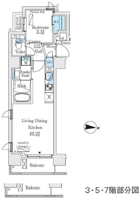 イプセ住吉（401） 間取り図画像