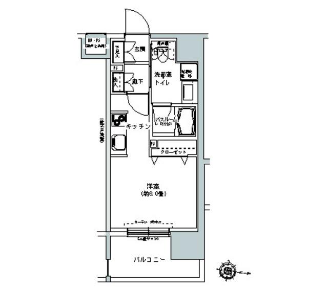 パークキューブ板橋本町（1111） 間取り図画像