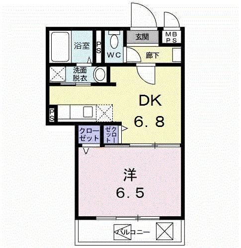 エバーグリーンアベニュー（102） 間取り図画像
