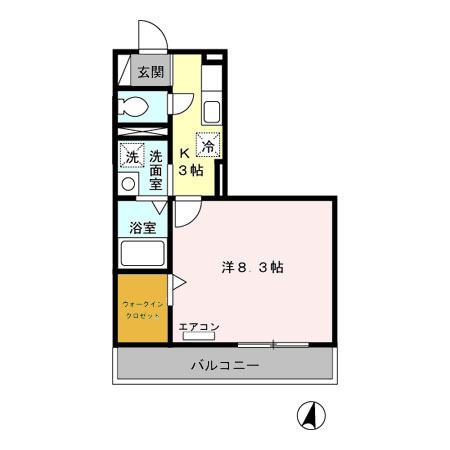 メゾンソフィア（202） 間取り図画像
