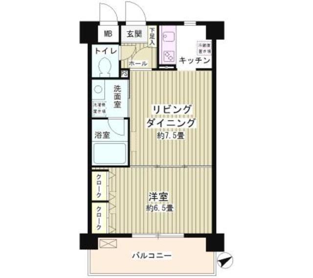 ルミエール祐天寺（104） 間取り図画像