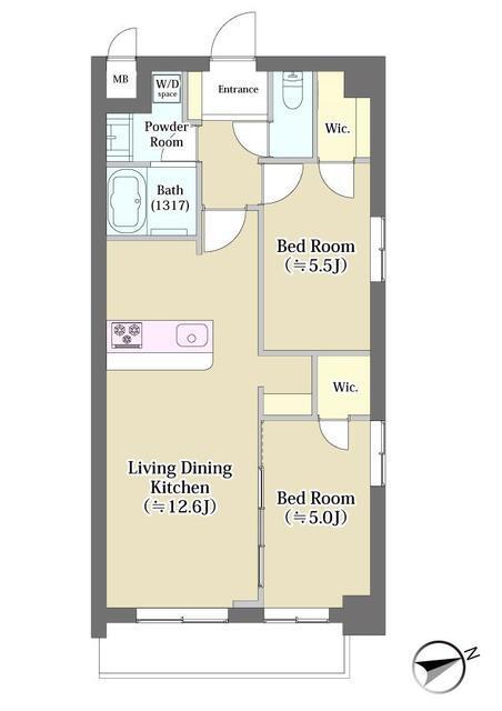 テアトル富ヶ谷（901） 間取り図画像